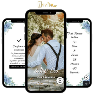 Invitación Boda Modelo B1