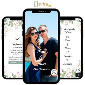 Invitación de Boda Modelo B2