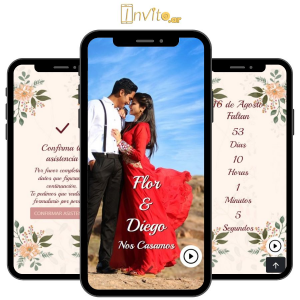 Invitación de Boda Modelo B5