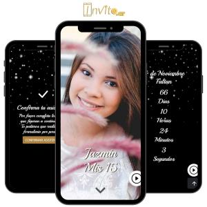 Invitación de 15 años Modelo 1501