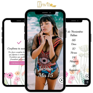 Invitación de 15 Años Modelo 1502
