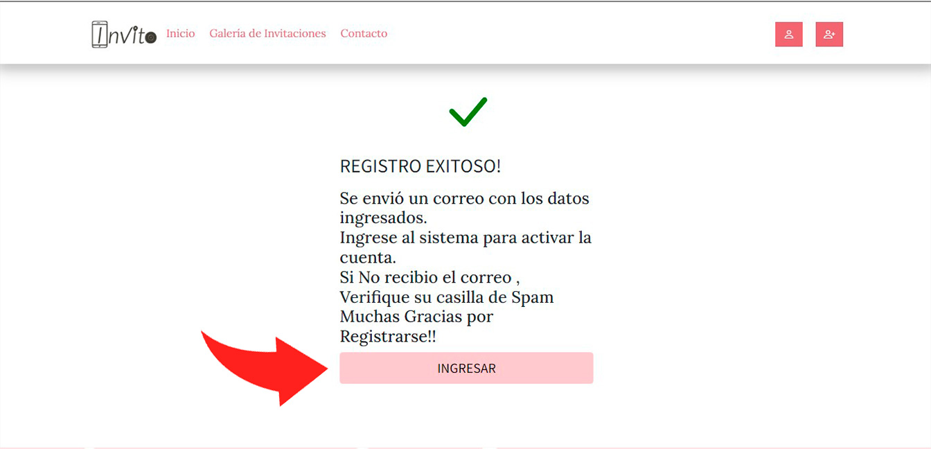 Registro exitoso